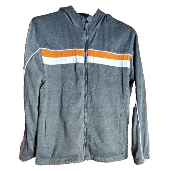 ZERO XPOSUR Hooded Skateboarding Jacket Design on back Men's Large Reversible - Picture 2 of 4